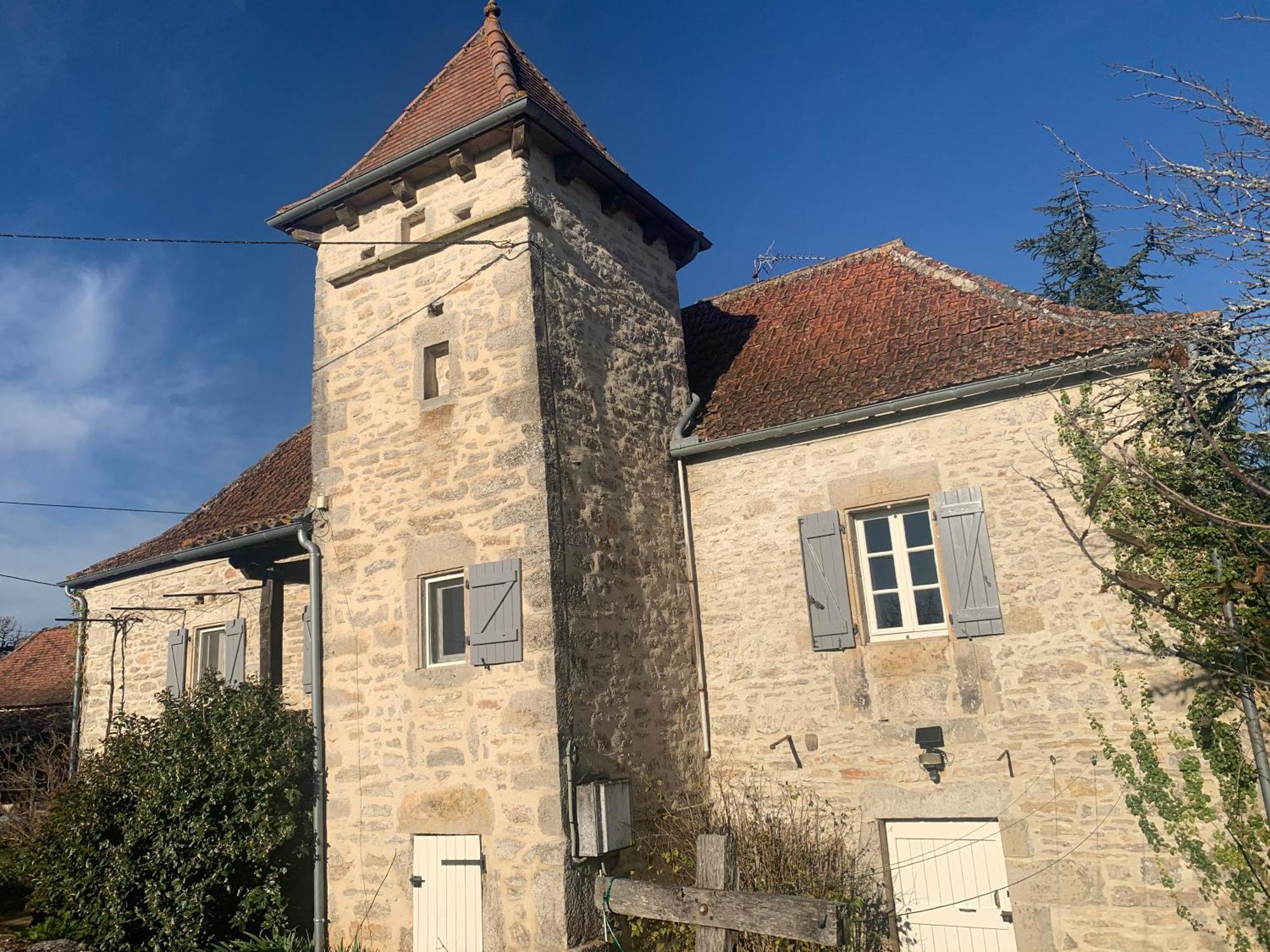Chambres D'Hotes Pech Blanc Calvignac Exterior photo